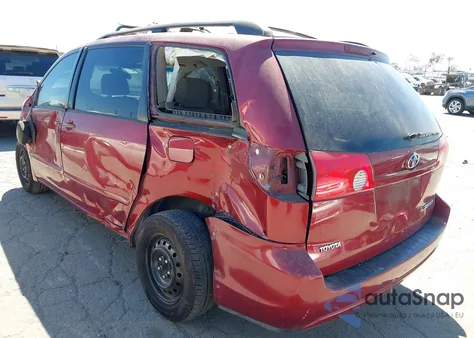 2008 Toyota Sienna Le z USA, uszkodzony, nr VIN 5TDZK23C58S145661